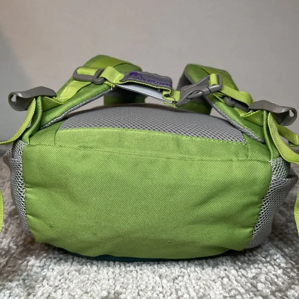 Mountaintop Kids Backpack Toddler School Bag Daypack Hiking Travel -Green & Teal